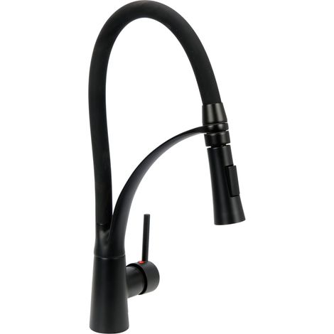 LAVABO SUR PIED WAVE FATTER NOIR 1 (1/2)