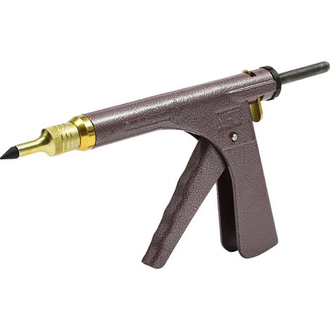 Herramienta para reparar neumáticos, fácil de usar, diseño duradero y portátil, color marrón. (1/5)