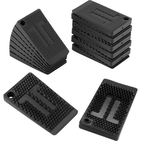 40 x Rubber Wedge for Levelling, Multi-Purpose Furniture Levellers (1/5)