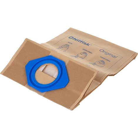5 Sacs à Poussière Originaux 6,5L - Accessoires pour Aspirateurs GM80 C (81620000) (1/5)