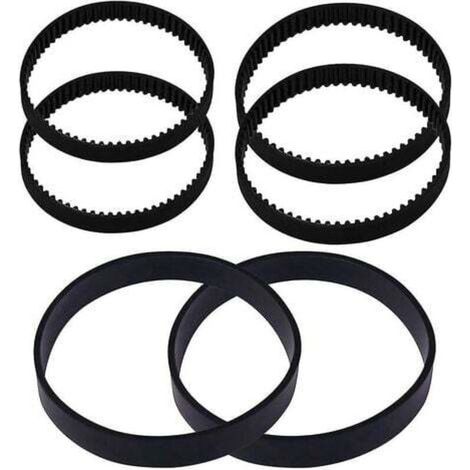Jeu de courroies d'aspiration de remplacement, 6 pièces, Compatible Bissell Proheat 2x Revolution