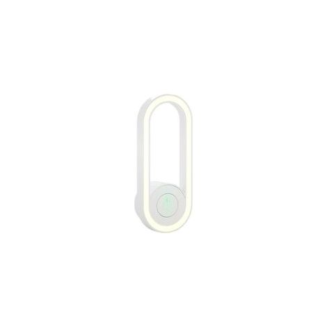 Répulsif anti-moustiques électrique, anti-parasites pour la maison et la chambre à coucher, dernière conversion de fréquence, ultrasons avec veilleuse LED, veilleuse anti-moustiques-Blanc (1/4)