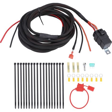 Ortviai Harnais de Second Compresseur pour Systèmes Air Lift 3H et 3P – Réf. 27703 avec Fusible 30 A (1/5)