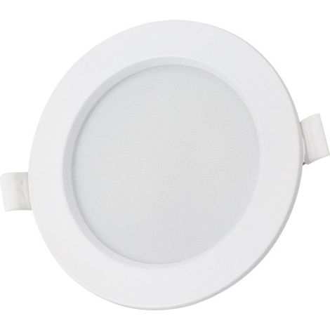 Foco LED empotrable, alta luminosidad, luz de techo LED empotrable, 6 W equivalente a 72 W incandescente, CA 220 V, paquete de 6 (1/5)
