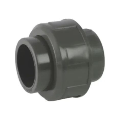 Manchon union PVC pression 3 pièces à coller diamètre 40