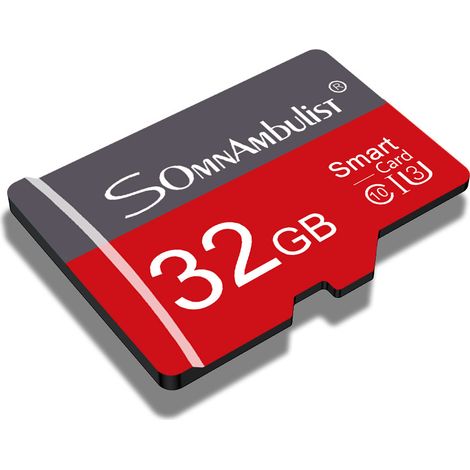 Carte mémoire U3 haute vitesse de 32 Go, adaptée aux téléphones portables et aux cartes TF, compatible avec les drones et les appareils photo