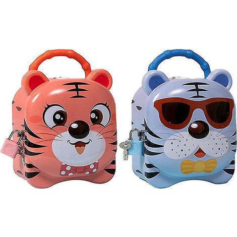 2 Stück Tiger Sparbox (1/3)