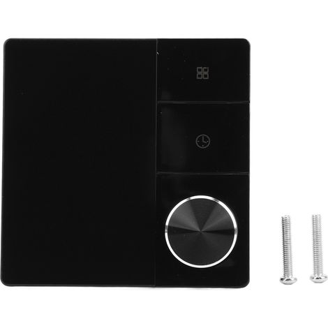 Jeffergarden Thermostat programmable pour chaudière (5+1+1 jours, 6 périodes) avec commande vocale via application, écran tactile, Wi-Fi intelligent, AC95-240V (1/5)