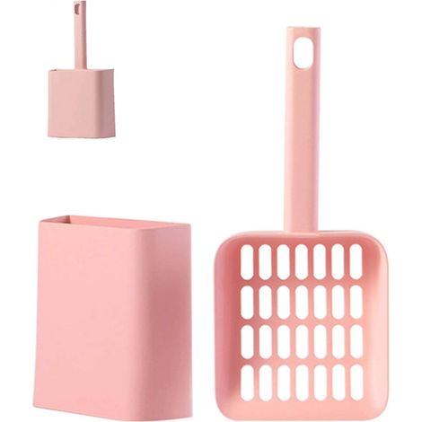 RGE pelle à litière pour chat, outil à litière pour chat, pelle en plastique pour chats et chiens, pelle à litière en plastique pour chat, pelle à litière pour chat (1/5)