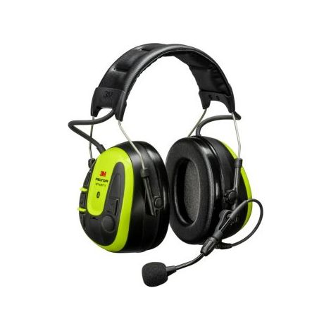 3M – Casque-micro circum-auriculaire Bluetooth 30dB – Protection auditive sans fil – Confort optimal pour environnements bruyants