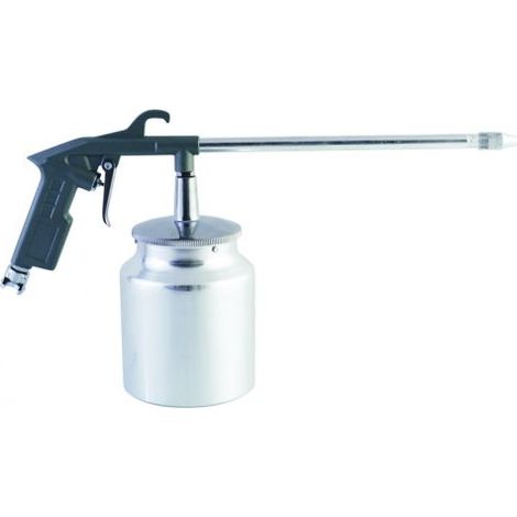 AEROGRAFO EROGATORE ARIA GASOLIO NAFTA SERBATOIO ALLUMINIO LT 1 (15551)