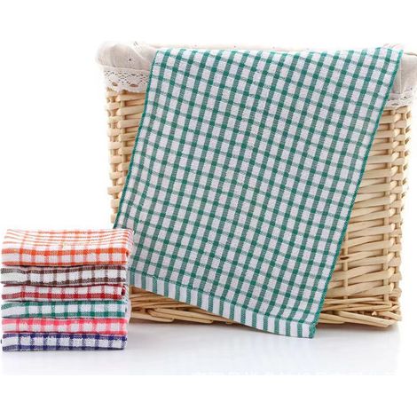 Chiffon De Cuisine - Torchon En Coton 40 X 63 Cm - Pour Laver Et Sécher La Vaisselle - Lot De 1 (1/5)