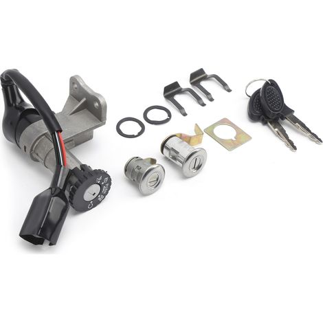 Interruttore di accensione in acciaio inossidabile per scooter elettrico cinese GY6 50150cc a 4 tempi.