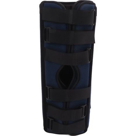 Genouillère 3 coussinets, bande réglable avec renfort en aluminium, surface velours, stabilisateur solide pour le genou. (1/5)
