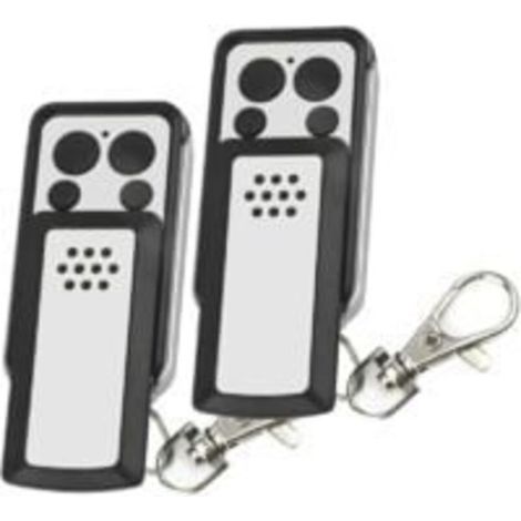 Télécommande - 2 Boutons à clapet- Compatible avec la plupart des motorisations avidsen, Grise, Autonomie de 2 ans - 114253 (1/4)