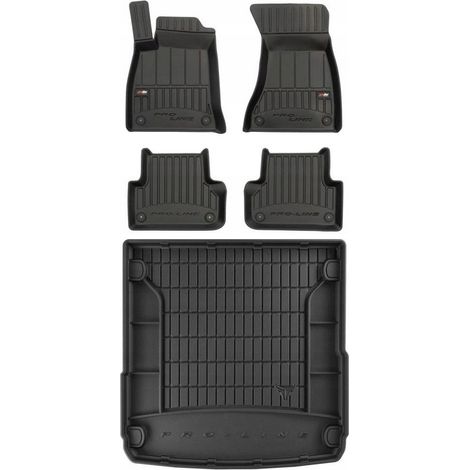 Tapis et moquettes en caoutchouc 3D SET Audi A4 B9 Break 2015- (1/5)