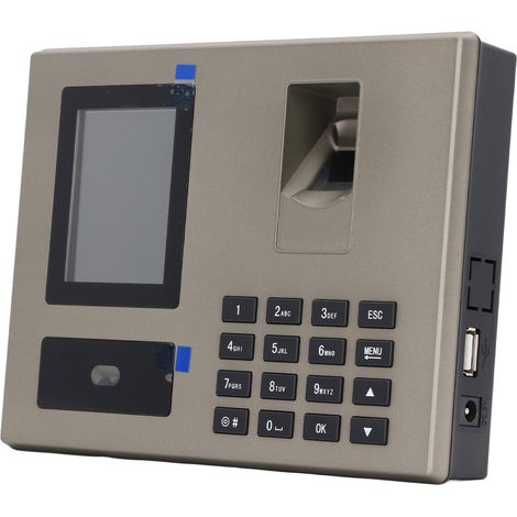Terminal de pointage par reconnaissance faciale, système d'enregistrement des empreintes digitales, pointeuse d'entrée/sortie des employés par reconnaissance faciale (spécification fournisseur : FA03) (1/5)