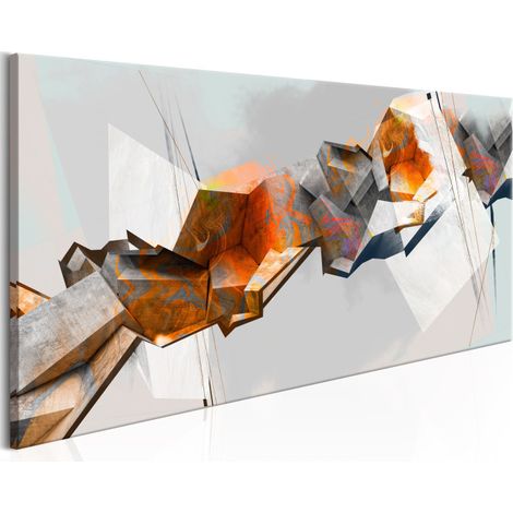 Tableau Imprimé "Abstract Chain" 60 x 120 cm (1/2)