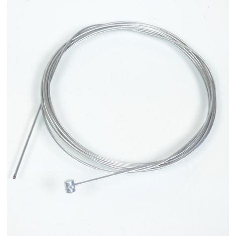 Câble de gaz ou décompresseur 2m tête Ø5 x L7mm pour mobylette (1/2)