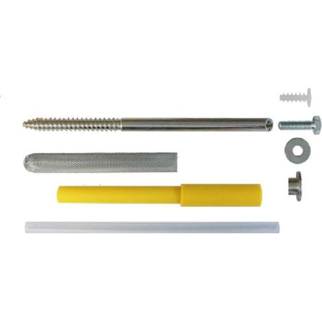 Ing Fixations – Cheville d'isolation 14mm – Longueur 200mm – Sachet de 2 – Pour isolation extérieure – Fixation pour store FIX-STORE ISO