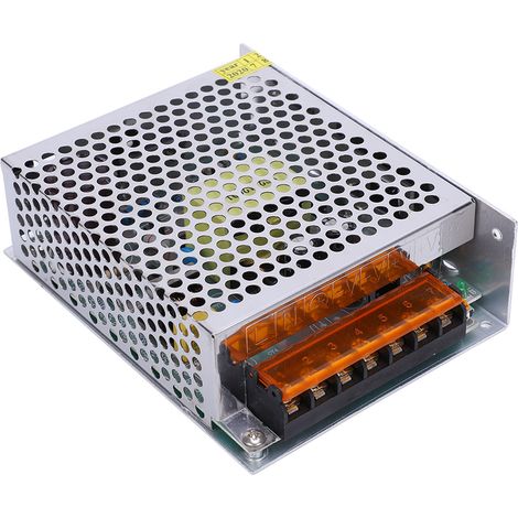Universelles geregeltes Schaltnetzteil (24 V, 5 A) für LED-Streifen und Überwachungskameras (1/5)
