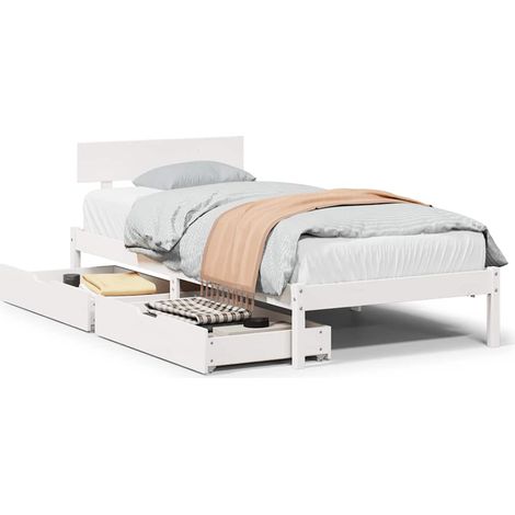 Maison Exclusive - Estructura de cama sin colchón madera maciza b (1/5)