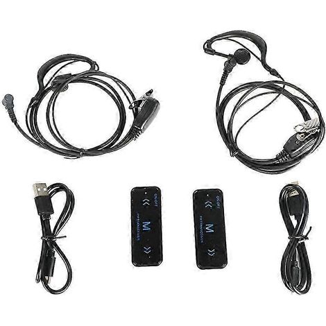 Talkie-walkie portable V1 Mini, bidirectionnel, chargement USB - Talkies-walkies UHF C1-AquaForge (1/5)