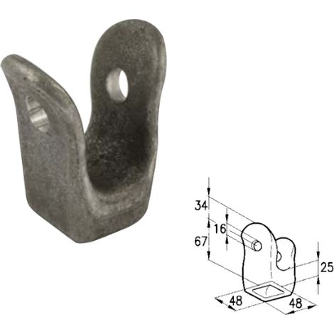 Fourche pliante P.T.R. Cermag 60472 poids 0,85 kg - Maxi