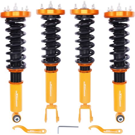 24 Ways Adjutable Coilovers Kit For Jaguar XJ X358 X350 03-09 Saloon Suspension (1/5)