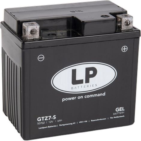 Batterie moto Landport LP GEL GTZ7-S YTZ7S 12v 5ah 70A