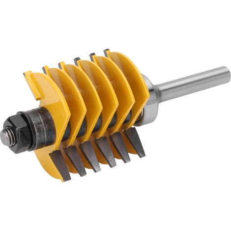 Fraise à rainurer 8mm pour assemblage à queue d'aronde, outil de menuiserie pour bois (1/5)