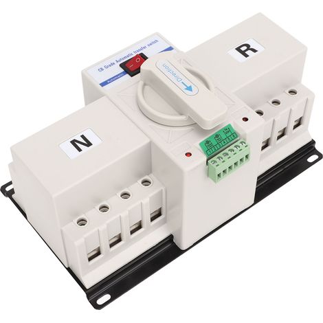 Automatischer 4P 63A Umschalter, Umschaltung auf zwei 400V-Stromquellen, Brandschutzschalter (1/5)
