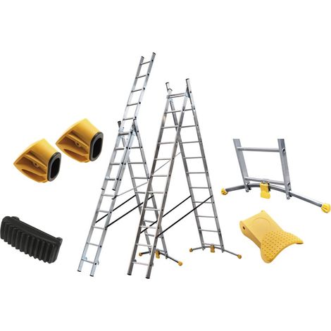 Set mit 2 HAILO-Stopfen für 73,5 mm Profile von HobbyLOT-Treppen.
