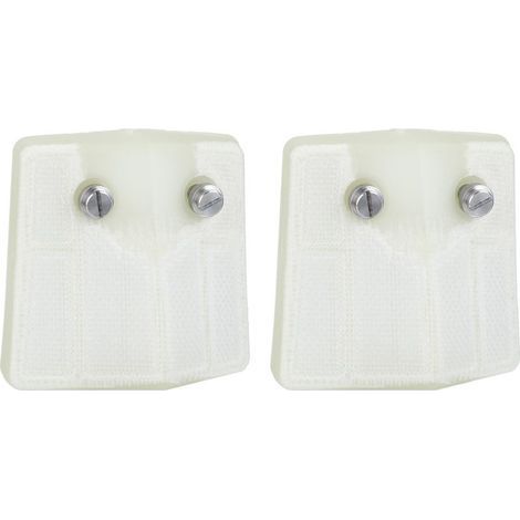 Nettoyant pour filtre à air, filtration de la poussière 2 pièces, élément de bonne performance de nettoyage empêchant la pollution secondaire pour Husqvarna 266 281 288 (1/5)