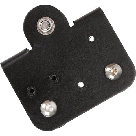 Plaque arrière d'extrusion avec poulie, accessoire pour imprimante 3D, lot de 1, noir