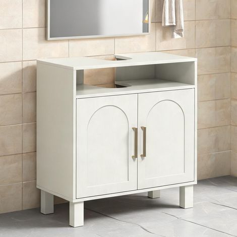Meuble de salle de bain en melamina de Madeira 60 x 30 x 63 cm (1/5)