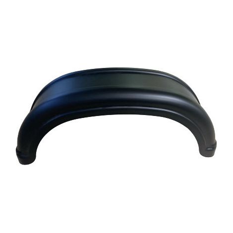 Garde boue 10 pouces en plastique noir pour remorque – Protection contre boue et éclaboussures – Installation rapide et facile – Dimensions 625 x 237.5 x 180 mm – Knott (1/5)