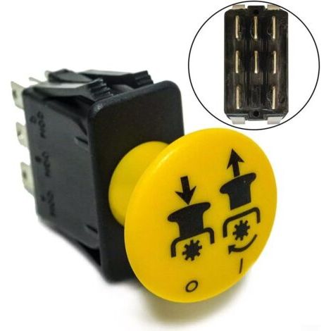 Interruttore di accoppiamento a onda, pezzo di ricambio compatibile con Delta, Grasshopper, modello 183925 13248 6201 342 (1/4)