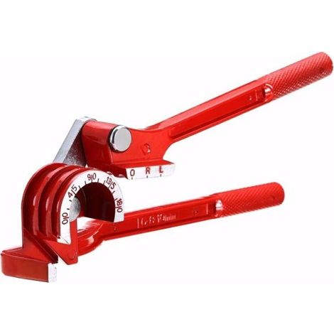 1 PCS Outil de pliage de tuyaux a 180 degres Cintreuse a tube robuste Cintreuse de tubes en alliage d'aluminium Pince a courber de la conduite d'essence de frein (1/5)