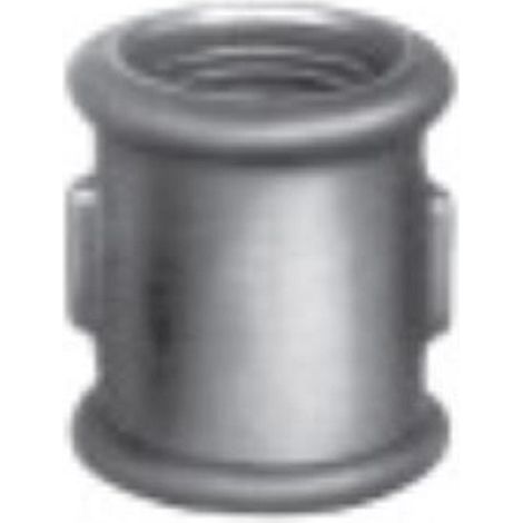 Manchon fonte galva FF - Diamètre : 1 1/4''