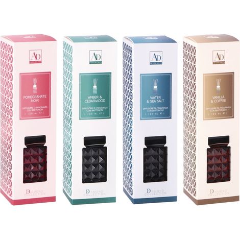 1 Pezzo Diffusore Profumo con Bastoncino 120 ml 4 Fragranze