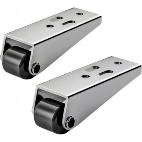 Roue de support lourde en acier inoxydable PP, silencieuse et résistante à l'usure, adaptée pour les plates formes télescopiques, les tiroirs tatami (1/5)