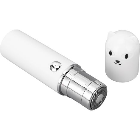 Mini tondeuse à barbe électrique de poche rechargeable par USB, appareil de soin de la barbe portable et doux (1/5)