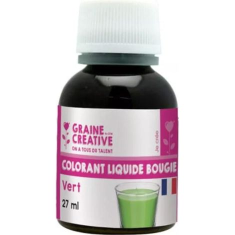 Graine Créative - Colorant liquide pour bougie 27 ml Vert (1/2)