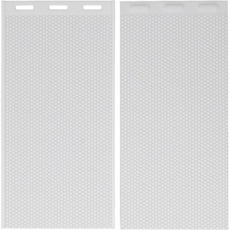 2 pièces 5.4mm Silicone cire d'abeille feuille de fondation manuel cire d'abeille presse Embosser bricolage moule équipement apicole (1/5)