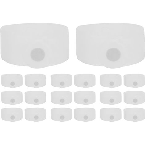 Lot de 10 bagues d'orteil magnétiques en silicone, haute élasticité et douceur, amincissantes pour perte de poids (1/5)