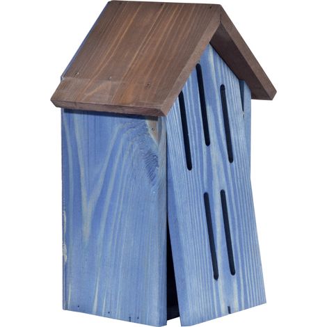 Dobar Schmetterlinghotel 19 x 15 cm blau braun Insektenhotel (1/3)