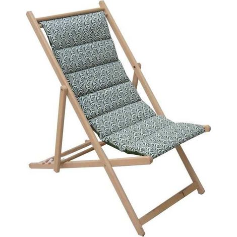 Gartenmöbel jardin-prive chilienne matelassee norvege mehrfach verstellbar wasserdicht (1/2)