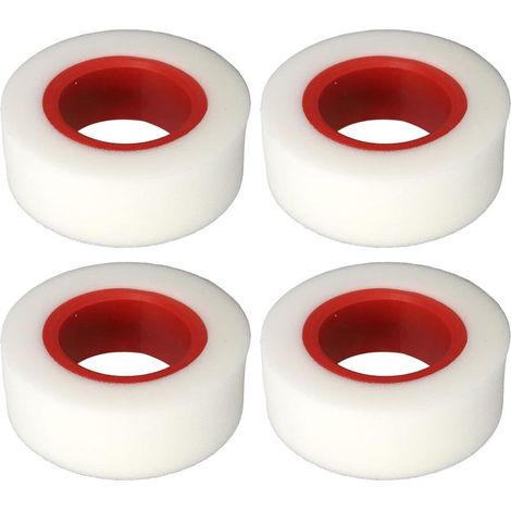 Lot de 4 inserts en mousse RC - Double couche - Pour pneus de roue 1/10 1/8 2,2" (rouge) (1/5)