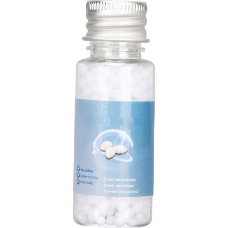 Perles de réparation dentaire - Kit de soin temporaire pour dents cassées ou manquantes - Flacon moyen